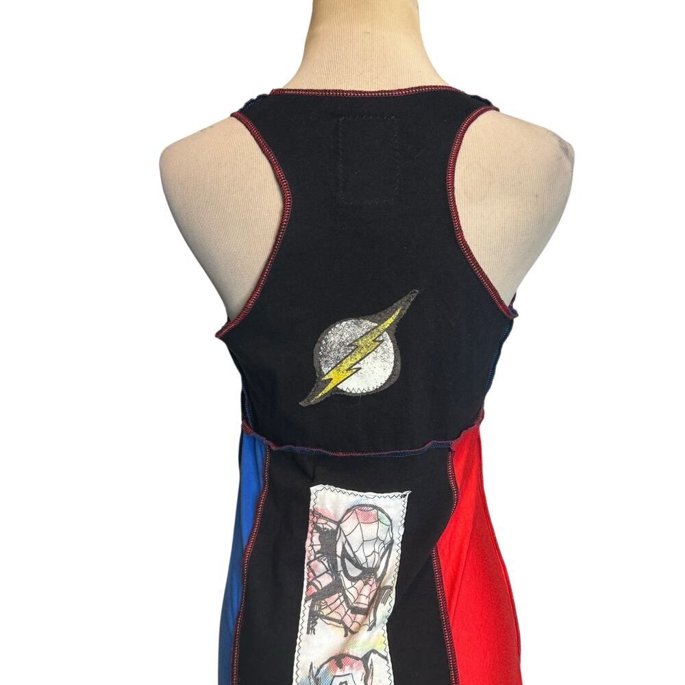 Styles Ever After Super Heroes Patch Work Tank Mi… - image 8